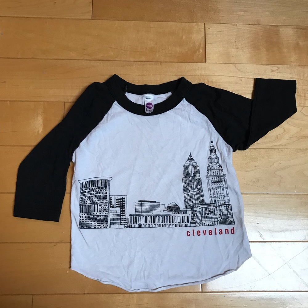 Cleveland baseball tee